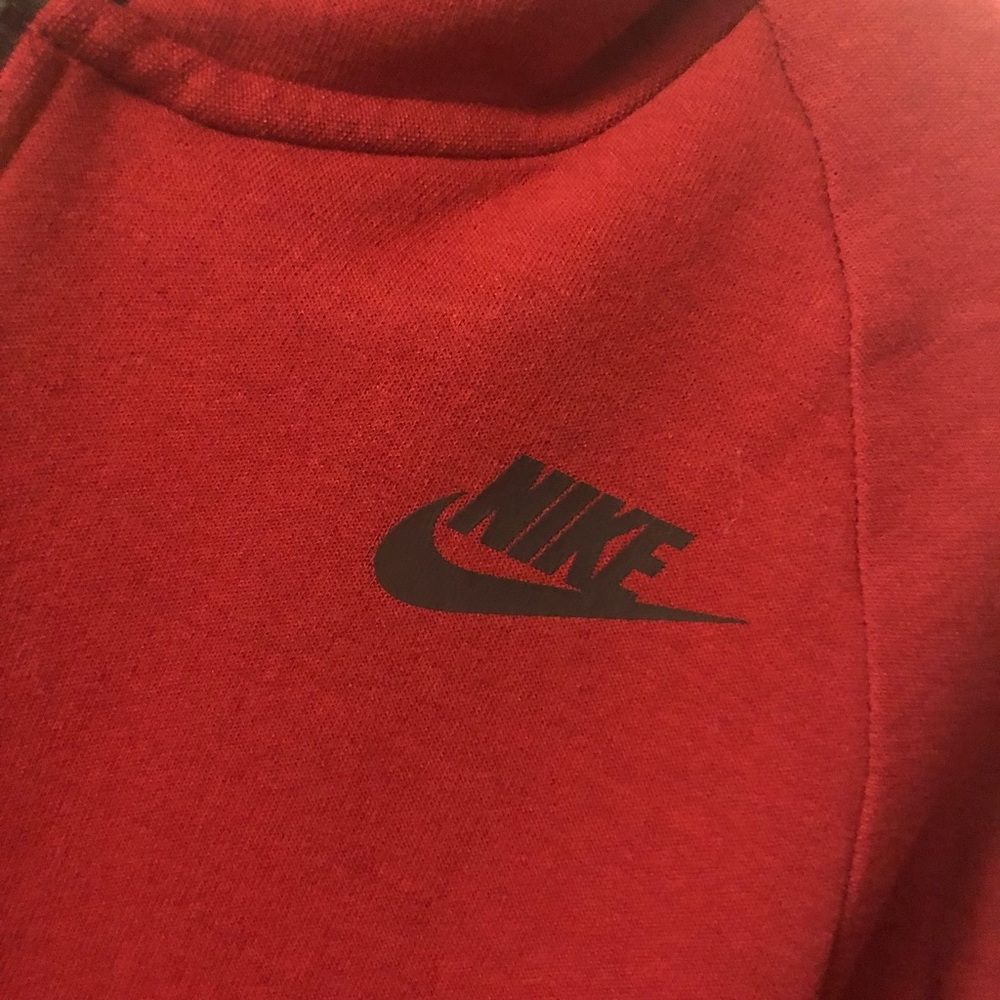 Red Nike Tech Jacket - image 3